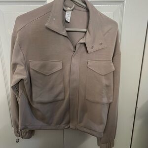 Yogalicious Softlite Scuba Autumn Jacket in Gray